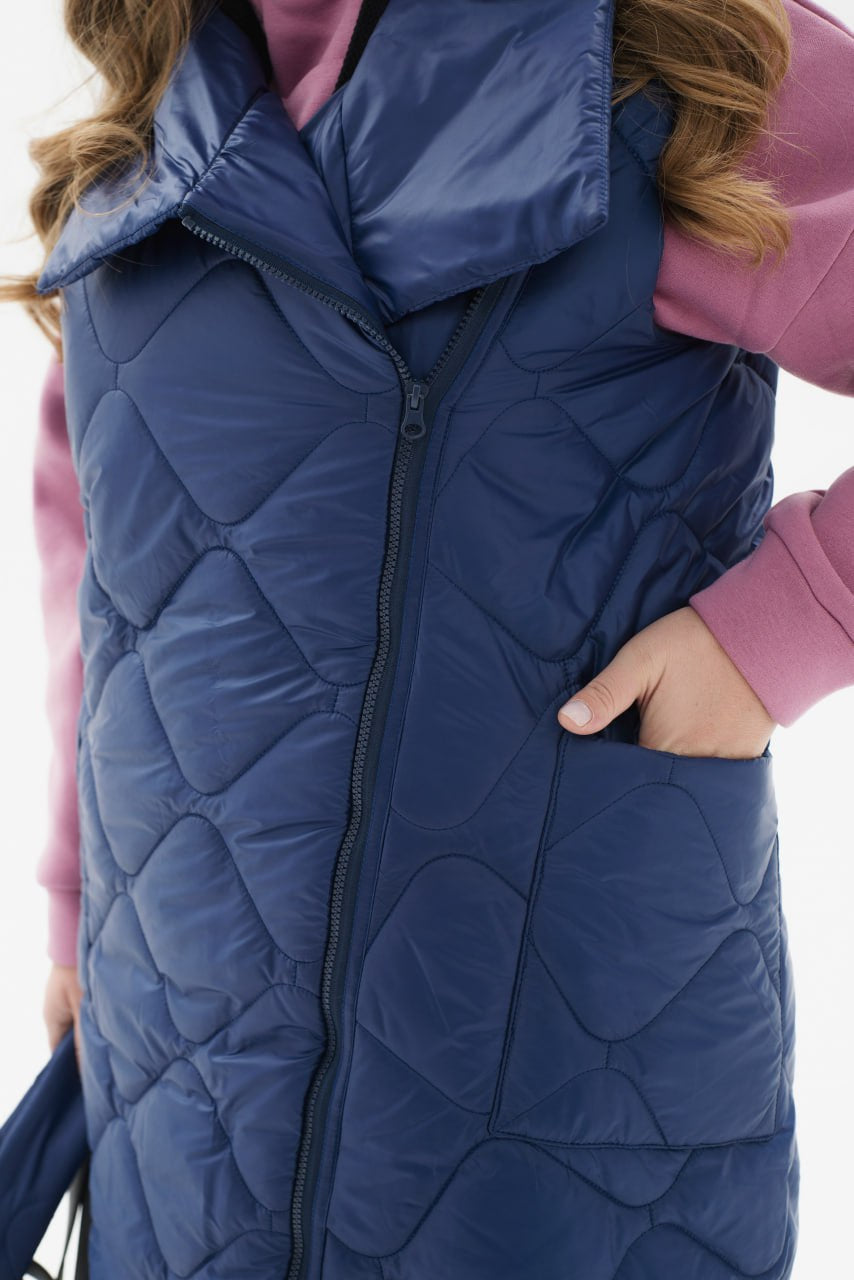 Дълъг шушляков елек - Twiggy Shop