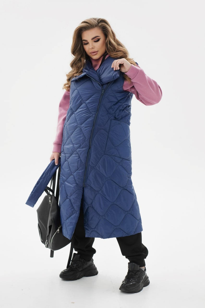 Дълъг шушляков елек - Twiggy Shop