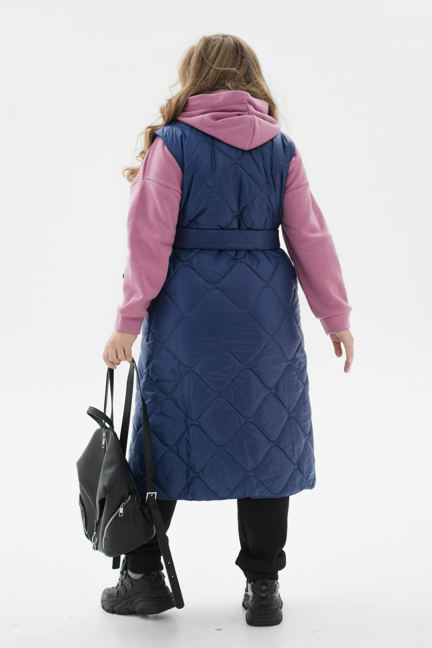 Дълъг шушляков елек - Twiggy Shop