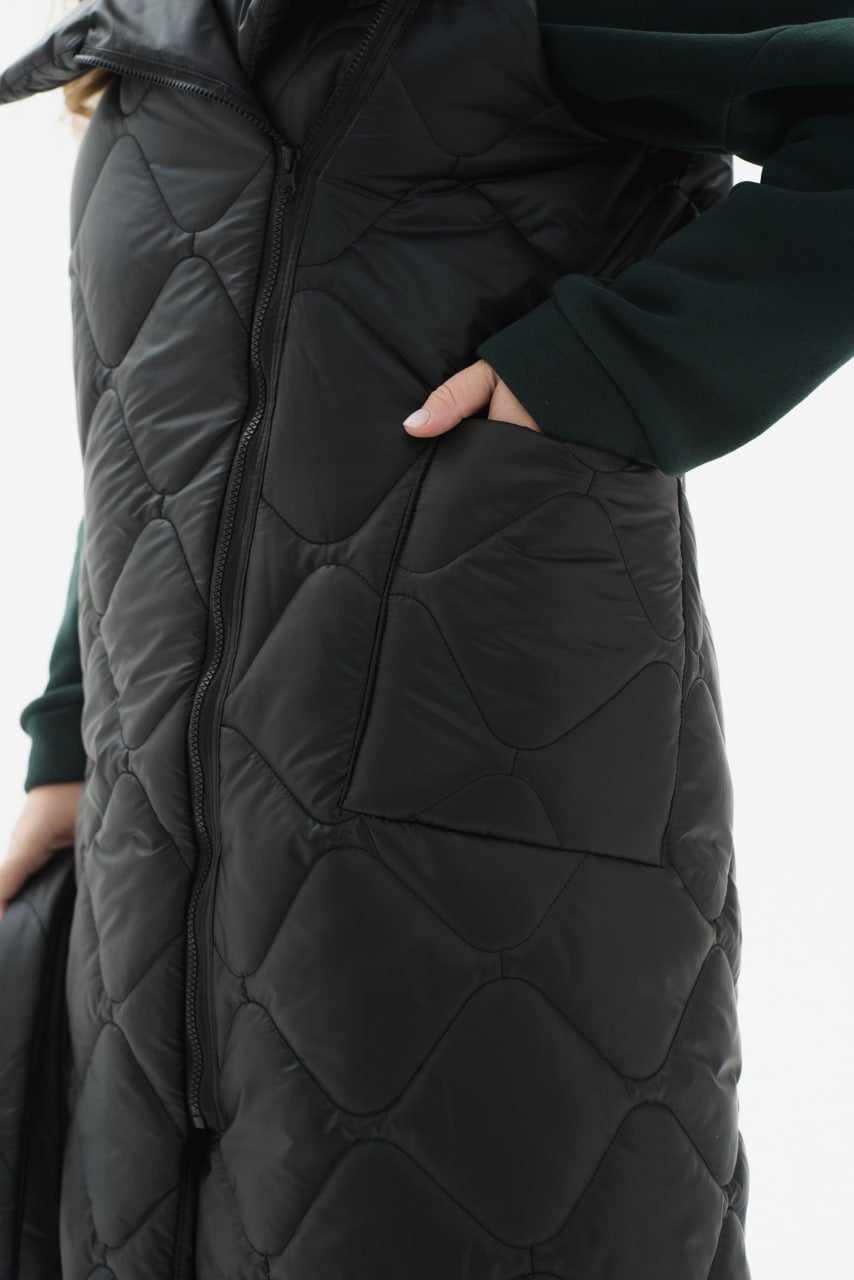 Дълъг шушляков елек - Twiggy Shop