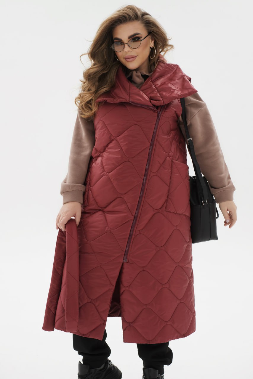 Дълъг шушляков елек - Twiggy Shop