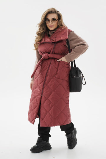 Дълъг шушляков елек - Twiggy Shop