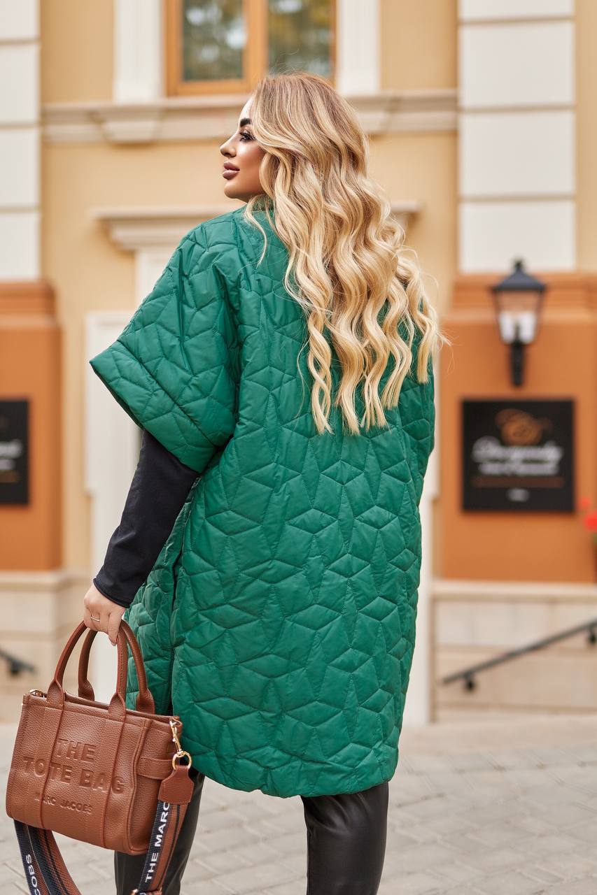 Удължен елек от шушляк - Twiggy Shop