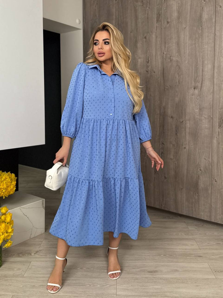 Рокля в свободна кройка - Twiggy Shop