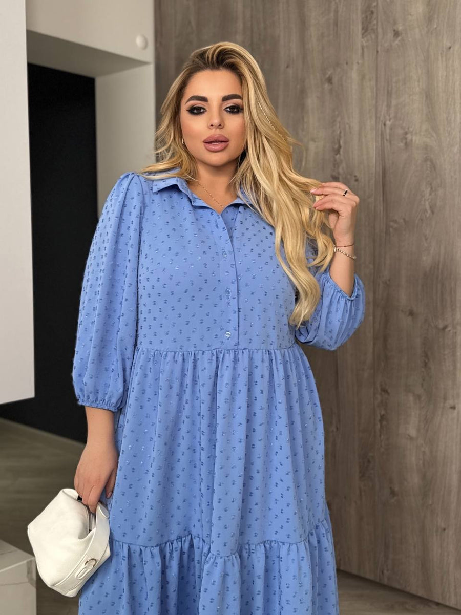 Рокля в свободна кройка - Twiggy Shop