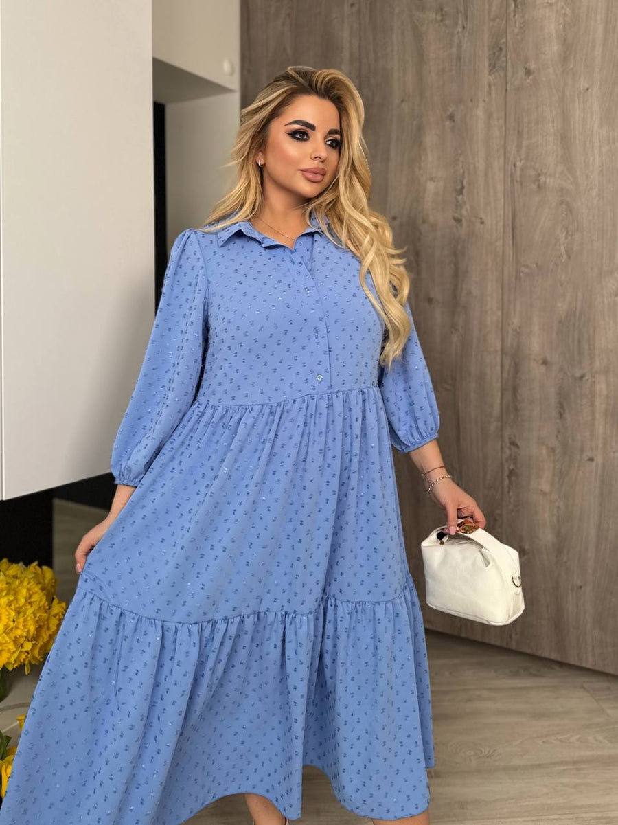 Рокля в свободна кройка - Twiggy Shop