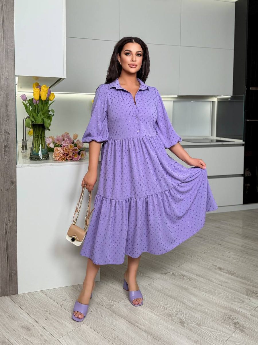 Рокля в свободна кройка - Twiggy Shop