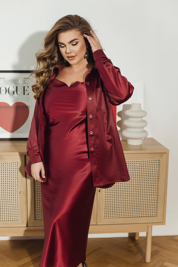 Риза от коприна - Twiggy Shop