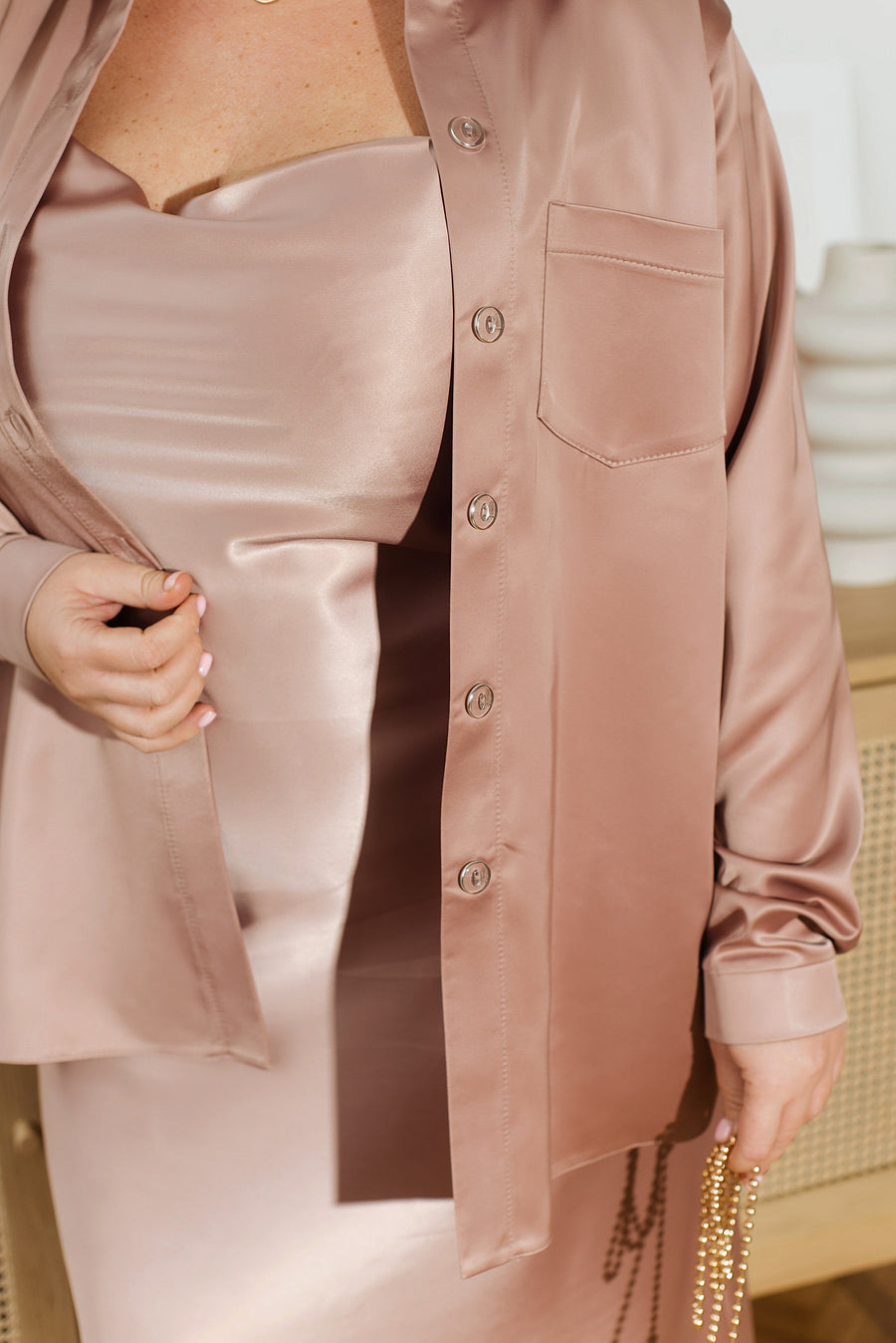 Риза от коприна - Twiggy Shop