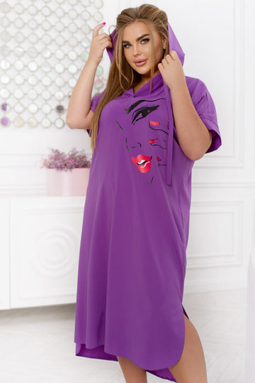 Лека рокля с качулка - Twiggy Shop