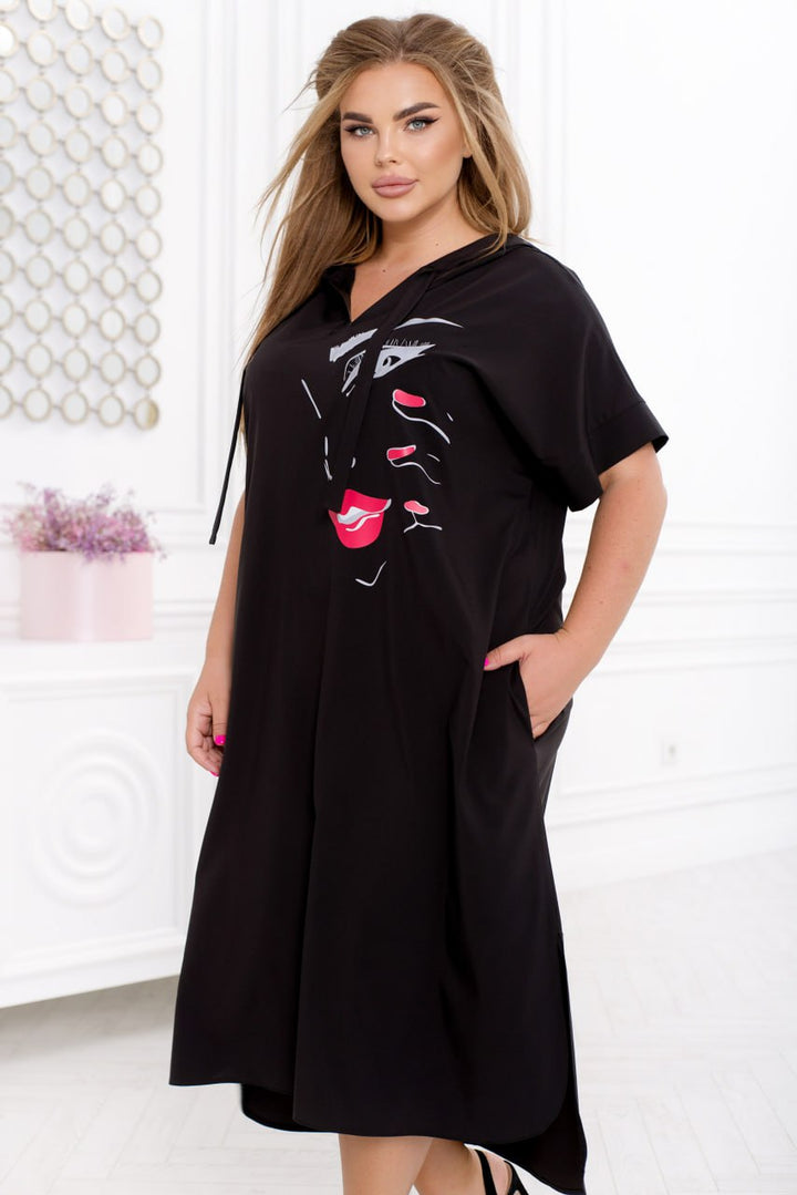 Лека рокля с качулка - Twiggy Shop