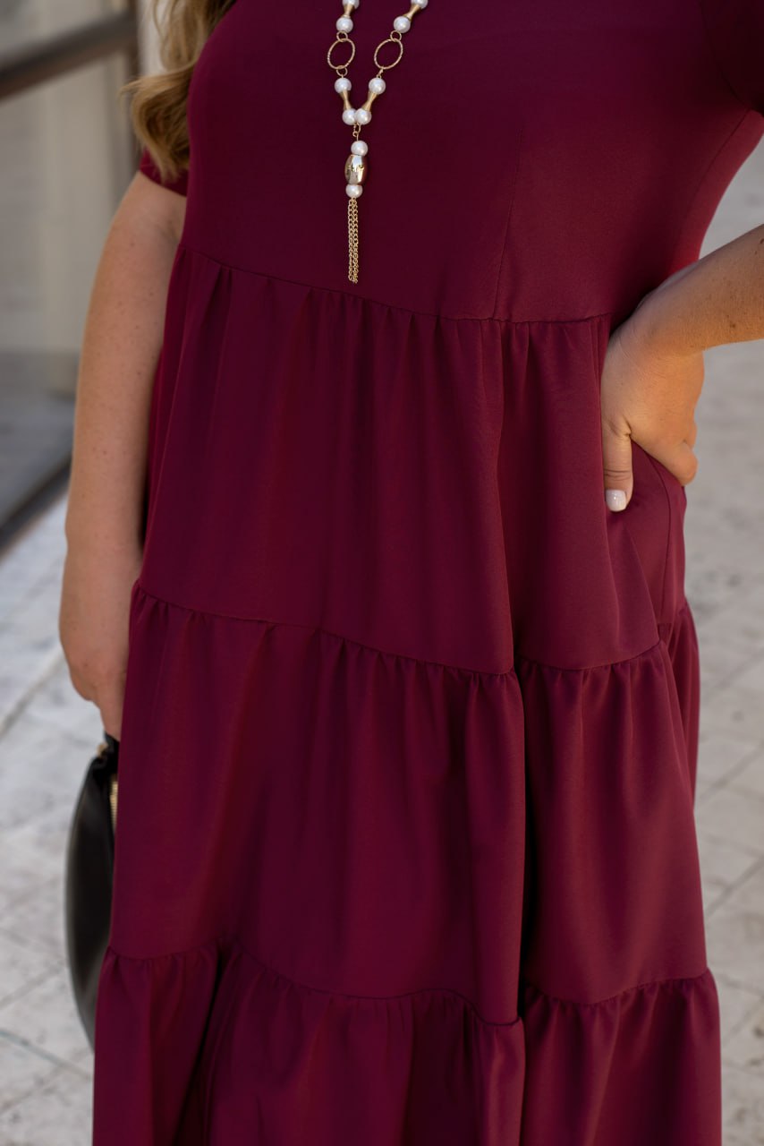 Рокля в свободна рокля от софт - Twiggy Shop