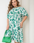 Памучна рокля на цветя - Twiggy Shop