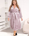 Топъл халат с качулка - Twiggy Shop