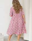 Памучна рокля на цветя - Twiggy Shop
