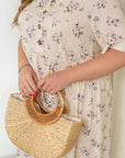 Памучна рокля на цветя - Twiggy Shop