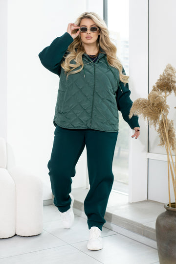 Топъл капитониран комплект - Twiggy Shop