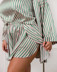 Копринена пижама в три части - Twiggy Shop