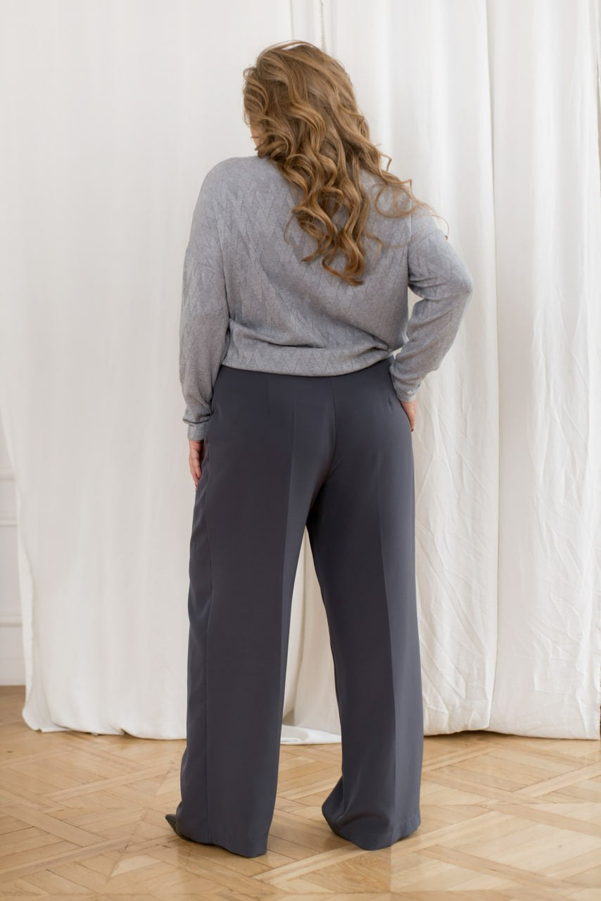 Пуловер от мек трикотаж - Twiggy Shop