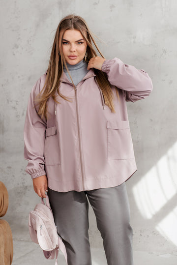 Яке с качулка и джобове - Twiggy Shop