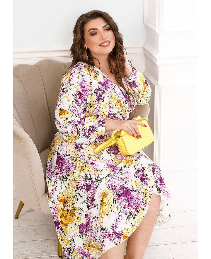 Рокля на цветя - Twiggy Shop