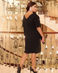 Вталена рокля с джобове - Twiggy Shop