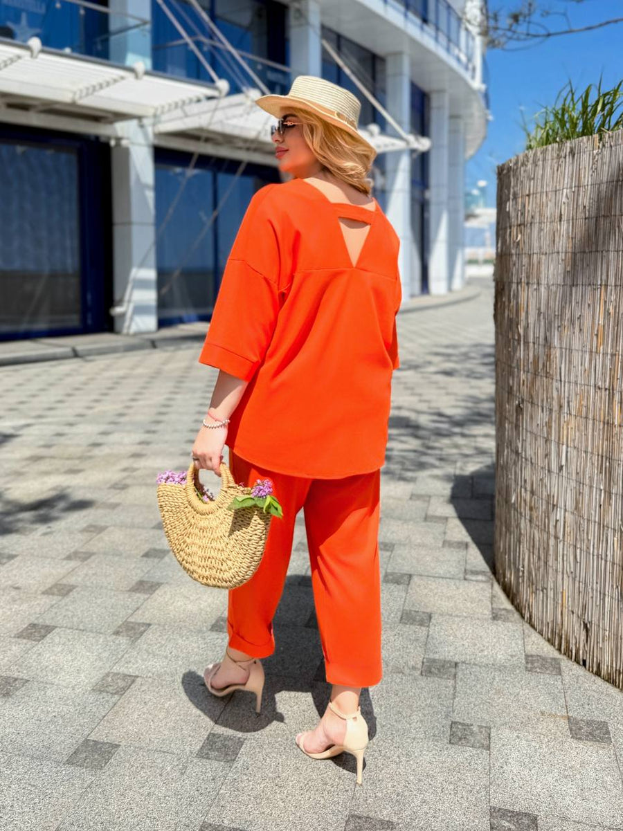 Комплект от ленена смес - Twiggy Shop