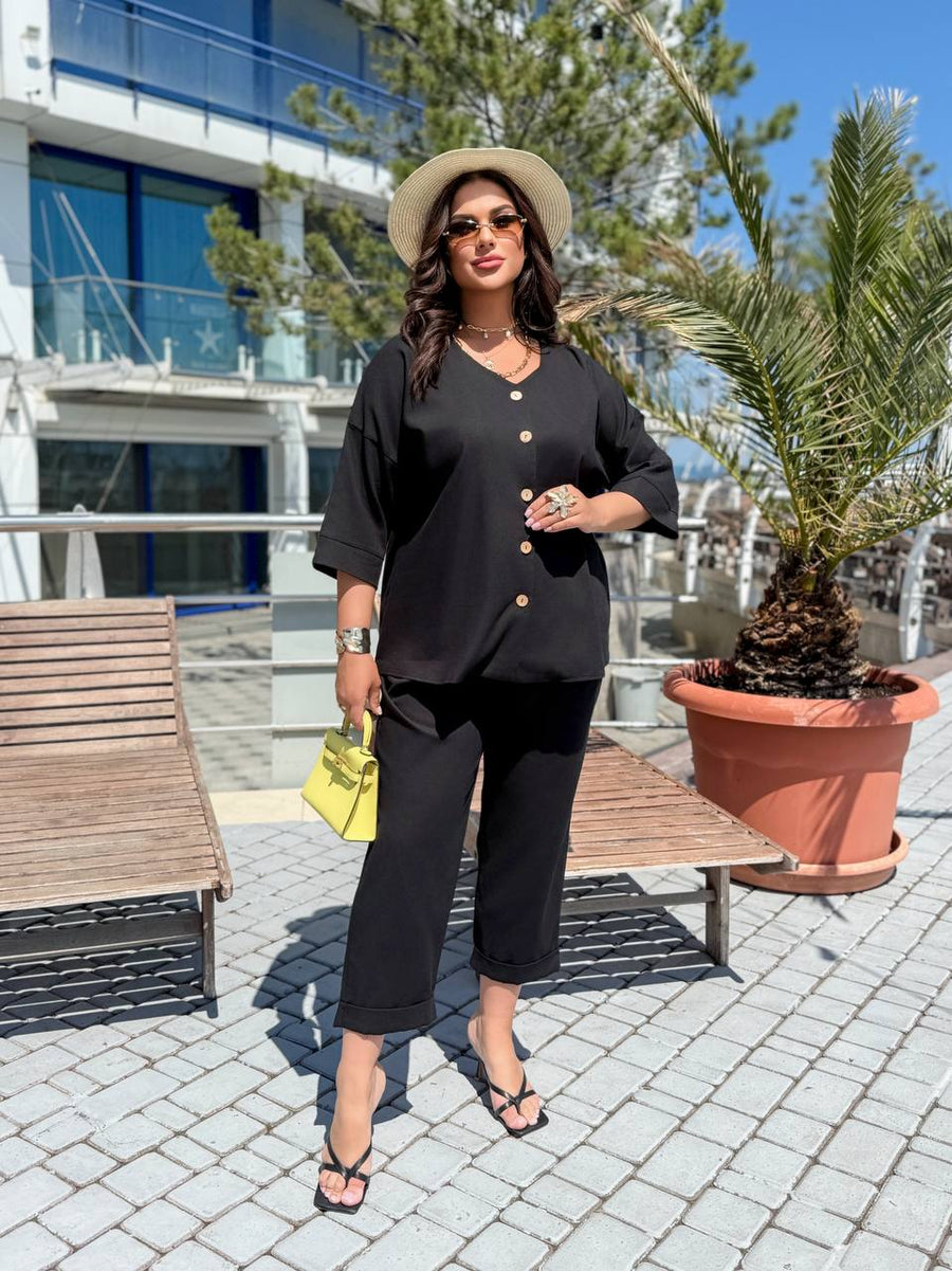 Комплект от ленена смес - Twiggy Shop