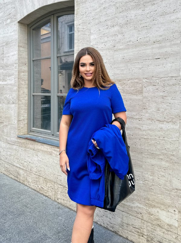 Комплект от рокля и жилетка - Twiggy Shop