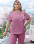 Комплект в две части с принт - Twiggy Shop