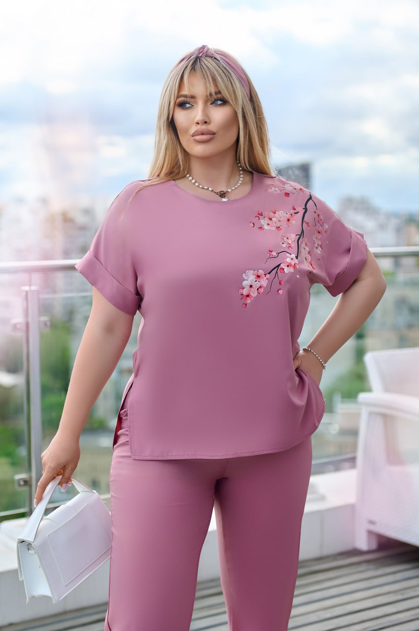 Комплект в две части с принт - Twiggy Shop