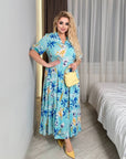 Дълга памучна рокля - Twiggy Shop
