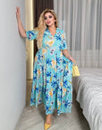 Дълга памучна рокля - Twiggy Shop
