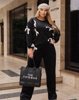 Спортен комплект от кадифе - Twiggy Shop