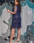 Рокля от дантела с бродерия - Twiggy Shop