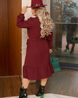 Вталена рокля с копчета - Twiggy Shop