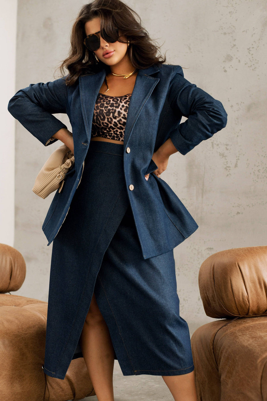 Сако от деним - Twiggy Shop