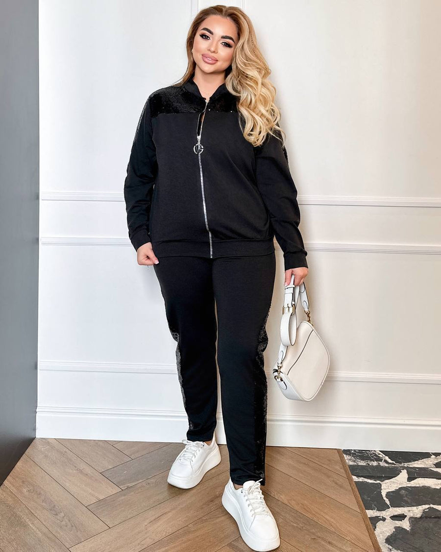 Спортен комплект с пайети - Twiggy Shop