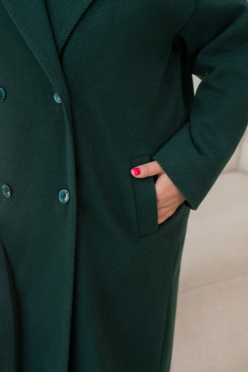 Дълго палто с колан - Twiggy Shop