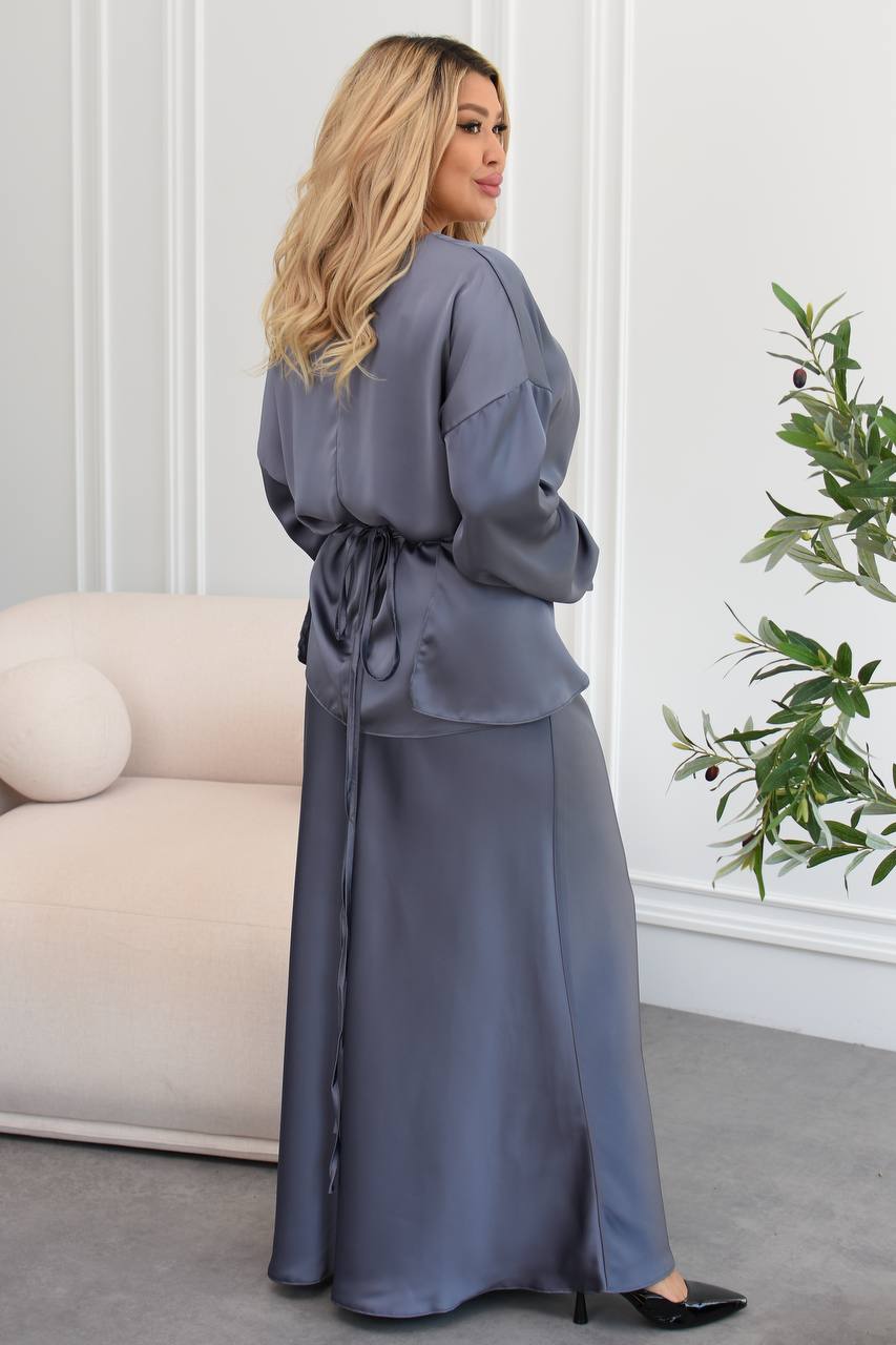 Комплект от блуза и пола - Twiggy Shop