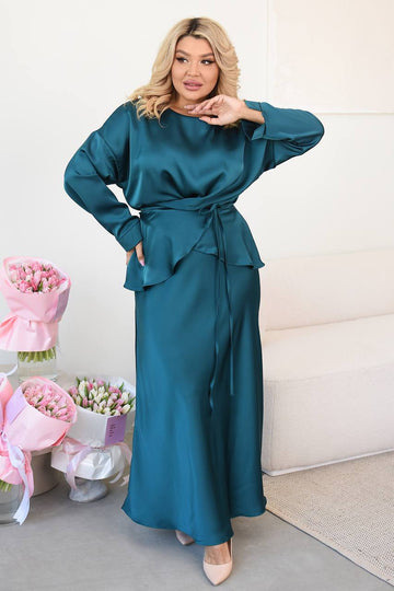 Комплект от блуза и пола - Twiggy Shop