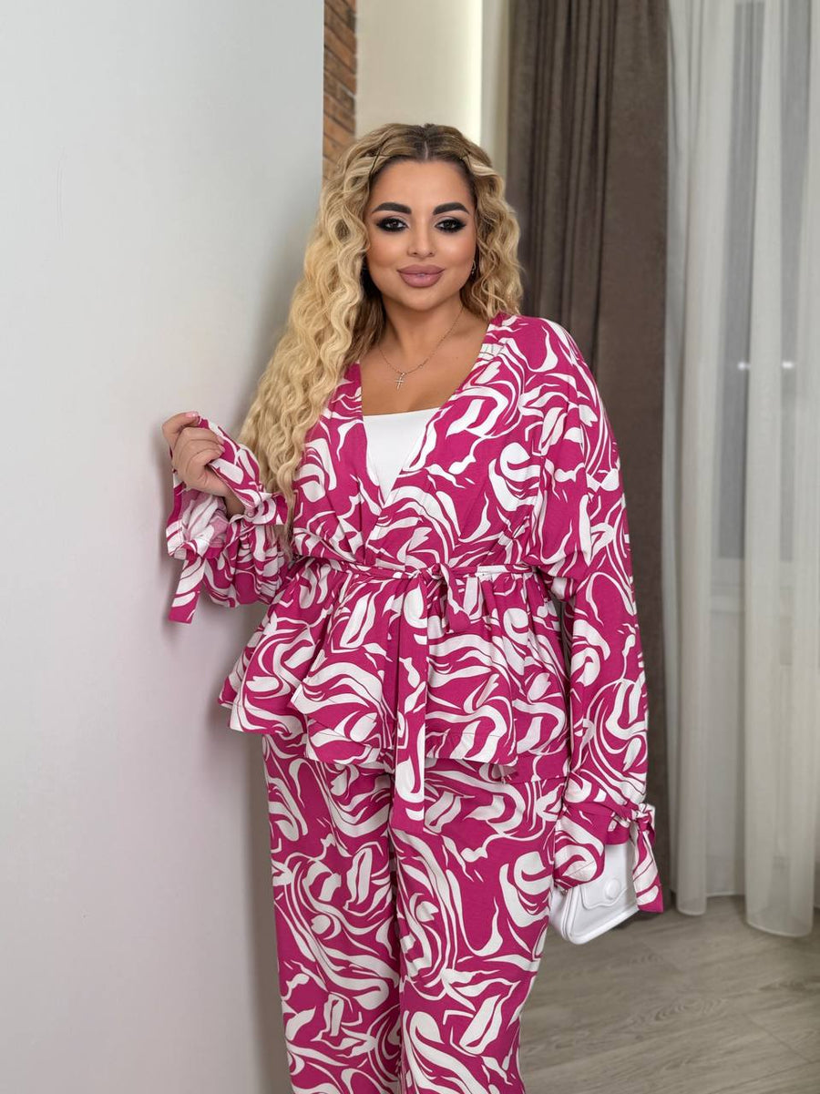 Комплект от риза и панталон от щапел - Twiggy Shop