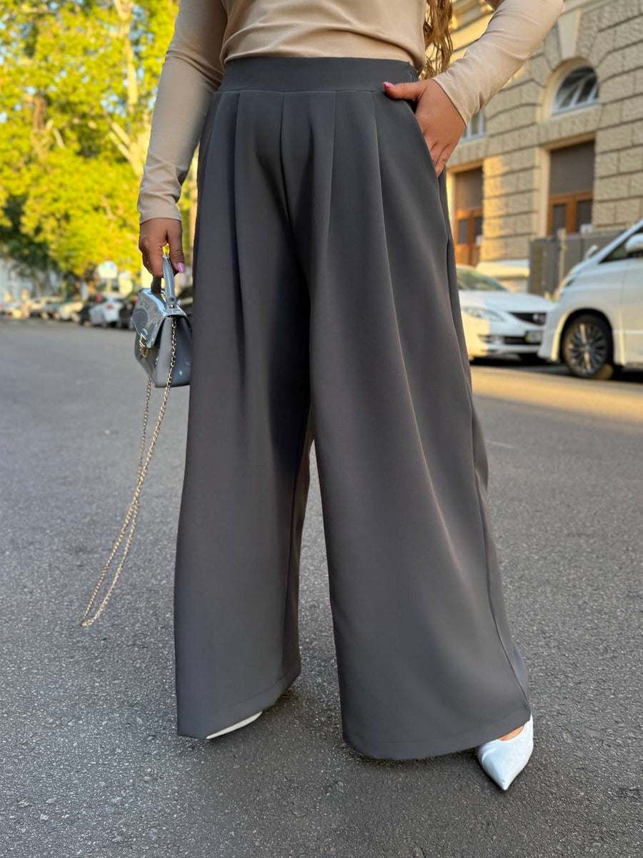 Панталон с широк крачол - Twiggy Shop