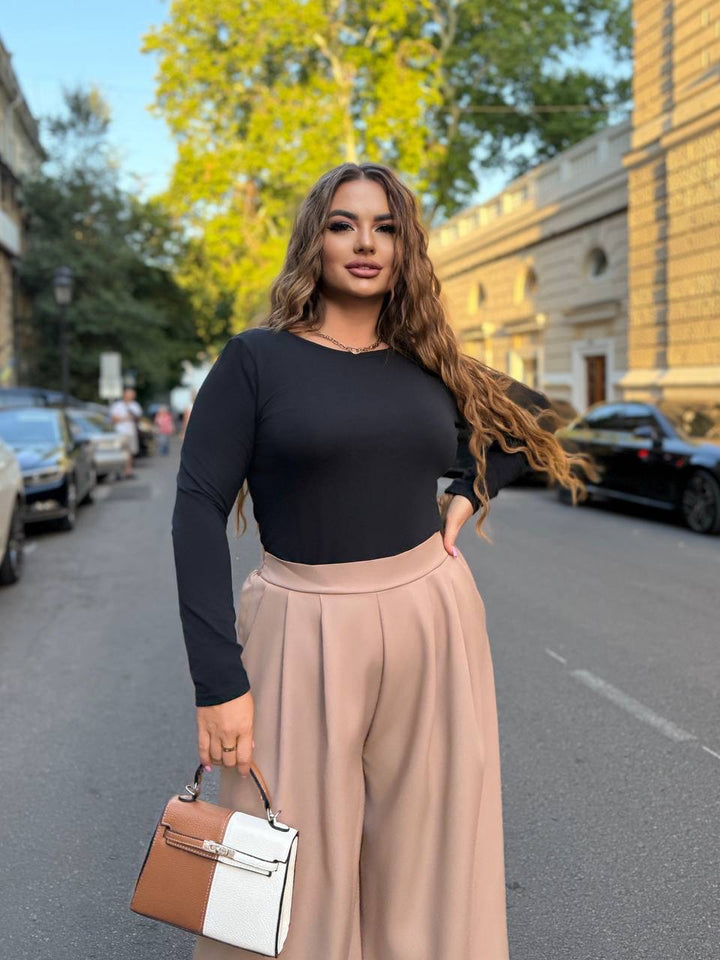 Панталон с широк крачол - Twiggy Shop