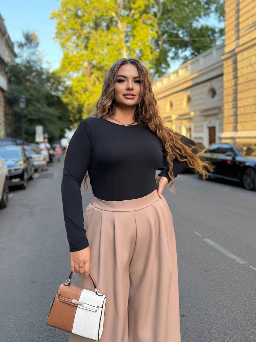 Панталон с широк крачол - Twiggy Shop