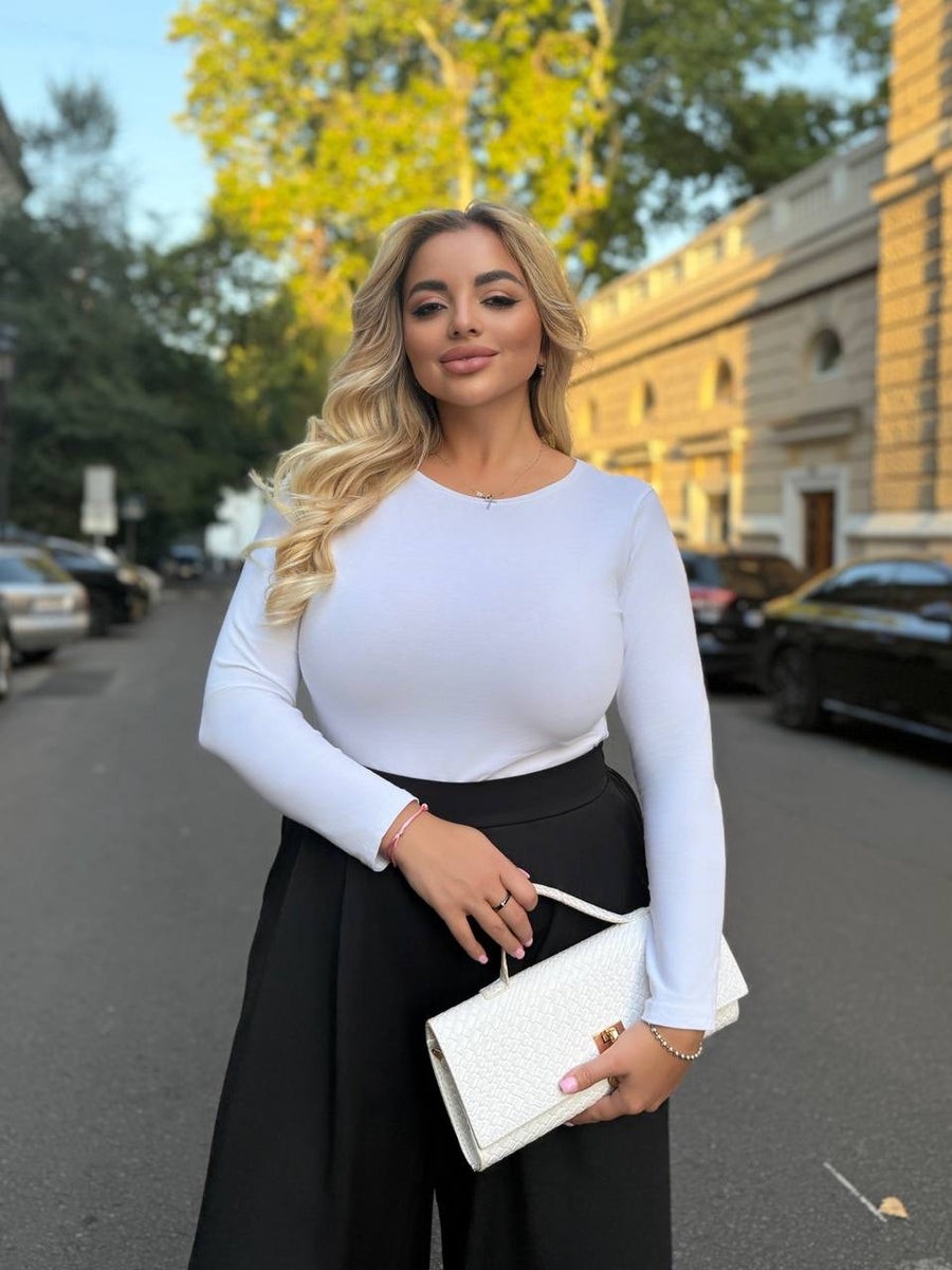 Панталон с широк крачол - Twiggy Shop