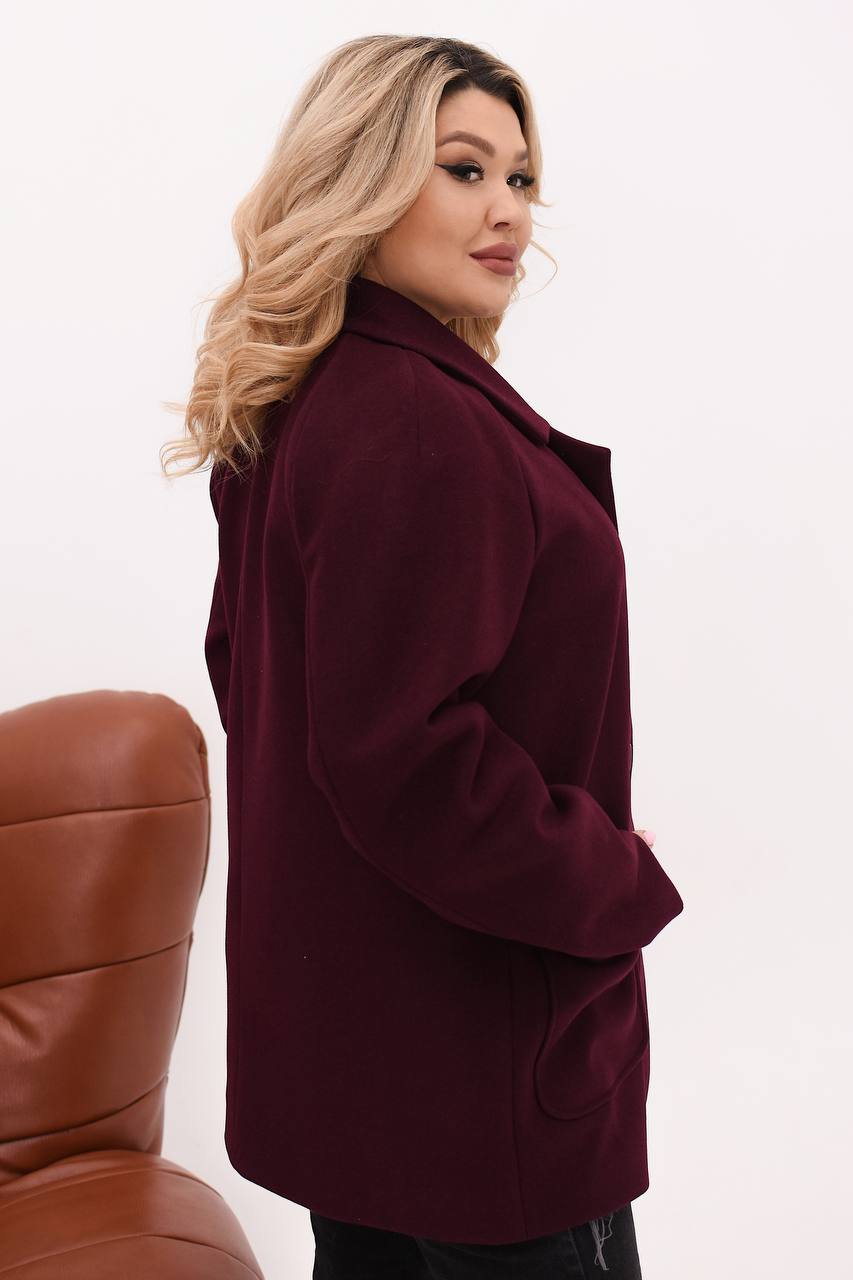 Палто от еко кашмир - Twiggy Shop