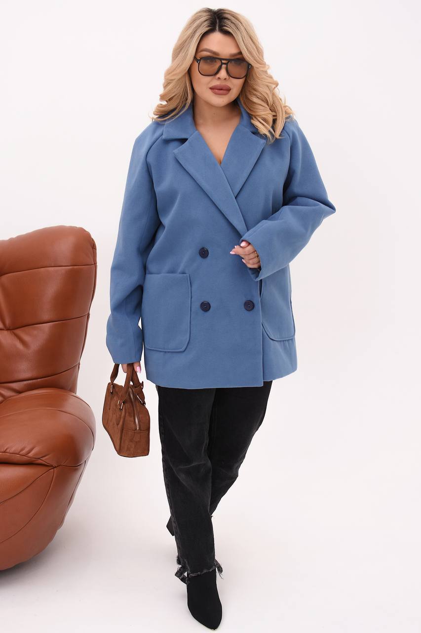 Палто от еко кашмир - Twiggy Shop