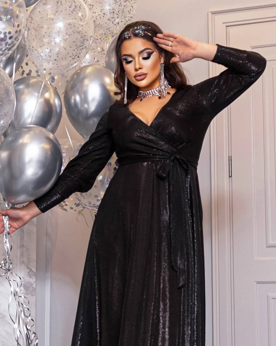 Дълга блестяща рокля - Twiggy Shop