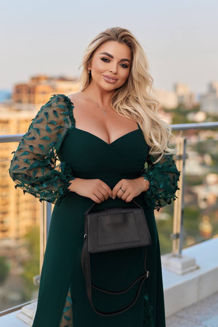 Дълга рокля с мрежа - Twiggy Shop